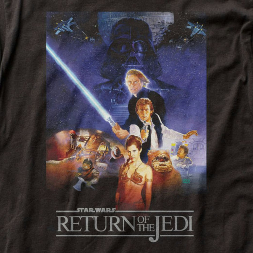 STAR WARS Movie DARTH Vader HAN SOLO Return Of The LAST Jedi MEN'S New T-Shirt